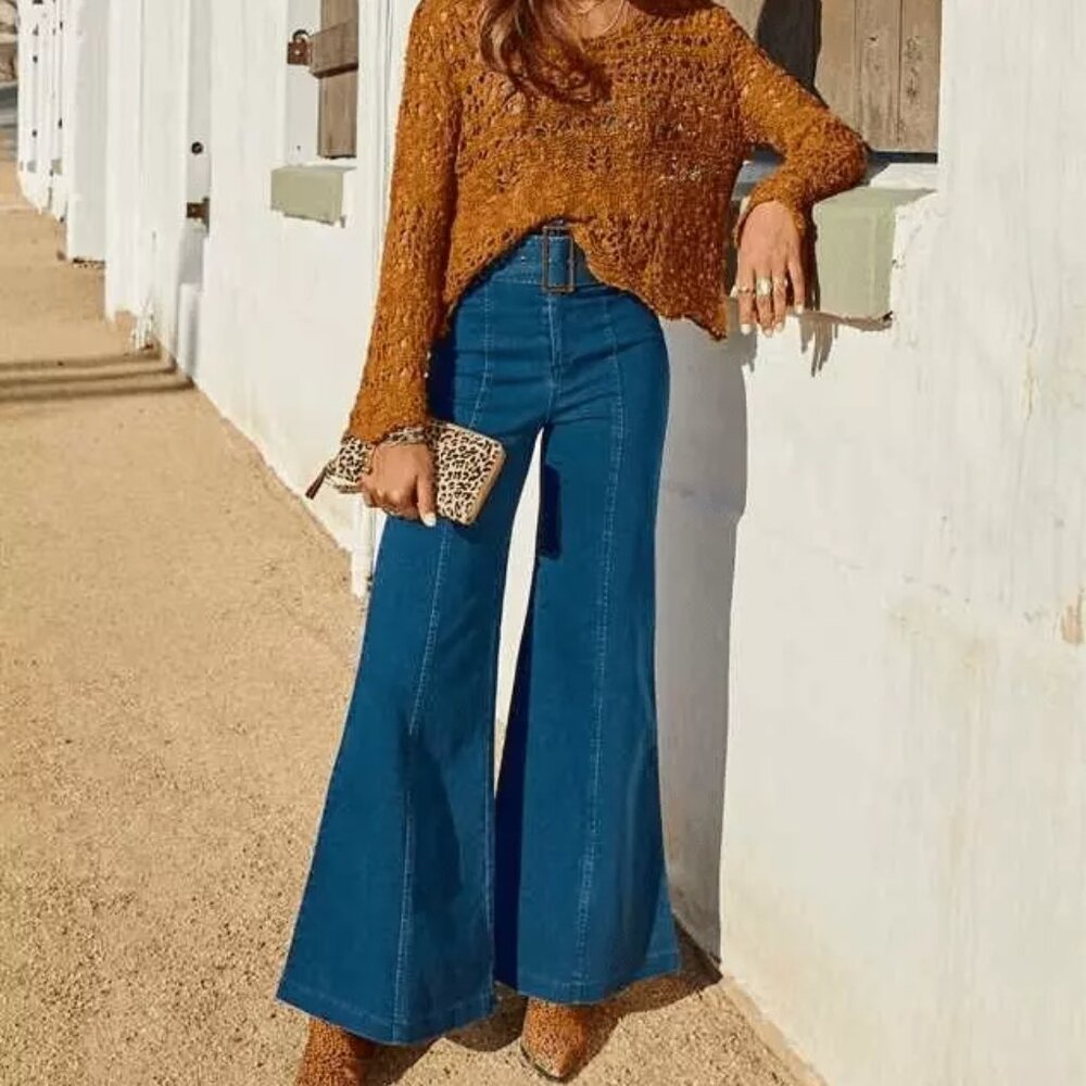 ALTAR'D STATE FLARED HIGH WASTED JEANS